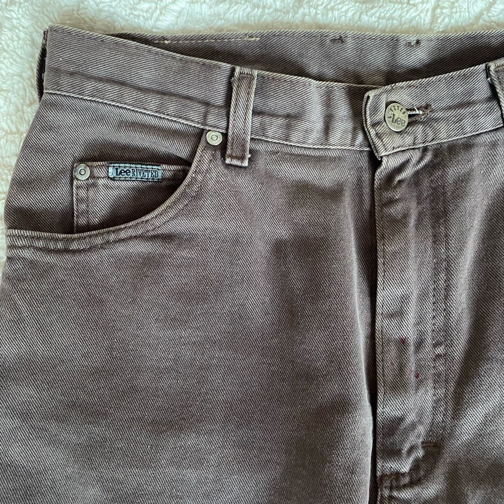 Vintage Women’s 80’s Lee Riveted jeans, high rise
